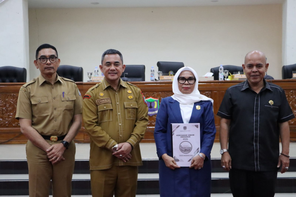 DPRD Binjai Gelar Rapat Paripurna Penyampaian KUA-PPAS APBD Tahun 2026