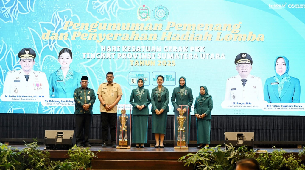 Dua Desa di Madina Raih Juara Harapan 2 Desa Binaan TP PKK