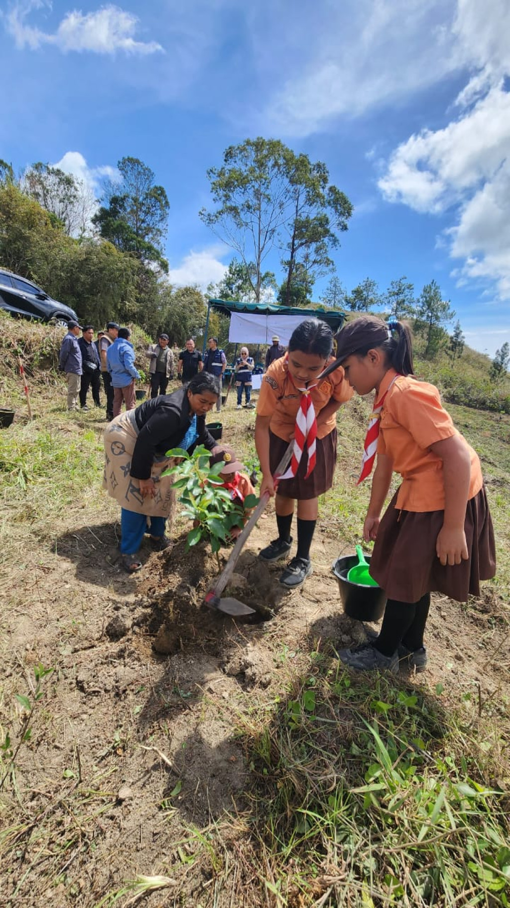 INALUM Tanam 600 Pohon, Tanda Dimulainya Penghijauan 500 Hektar di DTA Danau Toba