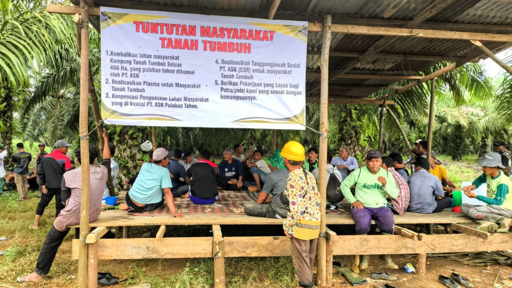 Ishak Munthe Eks Kombatan GAM dan Masyarakat Tuntut PT ASN Kembalikan 400 Ha Lahan Diduga Masuk Areal HGU