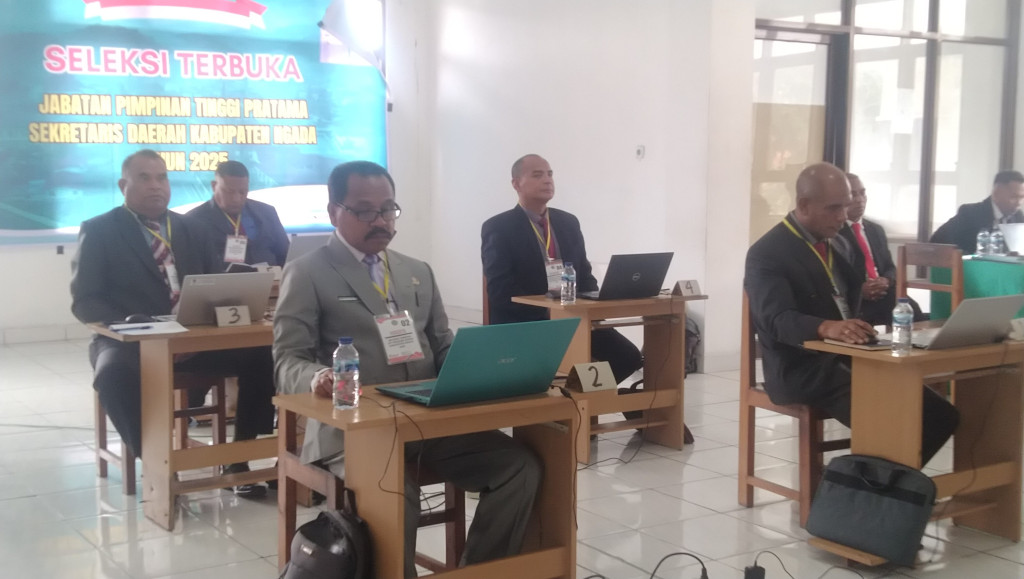 Jalani Tahapan Penilaian Kompetensi, 5 Kandidat Siap Rebut Kursi Sekda Ngada