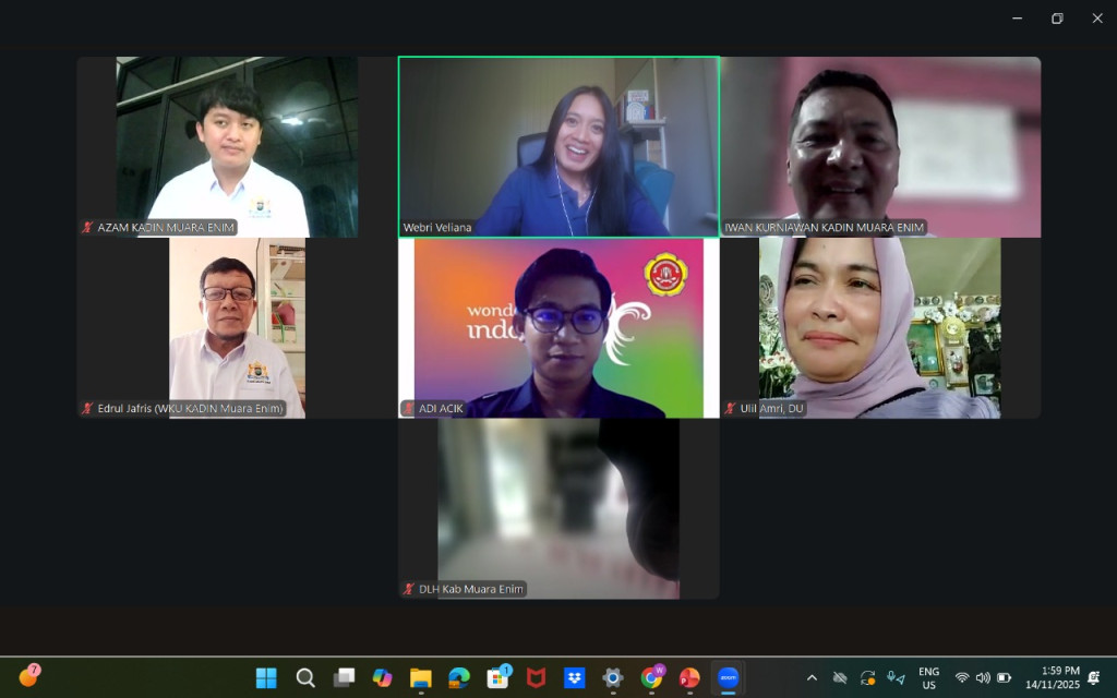 Kadin Muara Enim Gandeng NGO Australia, Siapkan Terobosan Atasi Krisis Sampah