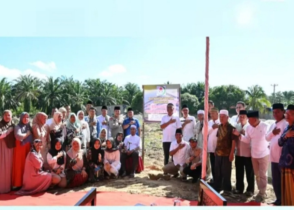 Kapolres dan Pejabat Daerah Hadiri Peletakan Batu Pertama Rumah Sakit Baru