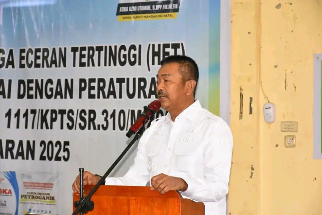 Kementan Turunkan HET Pupuk Bersubsidi, Pemkab Madina Rakor dengan PPTS