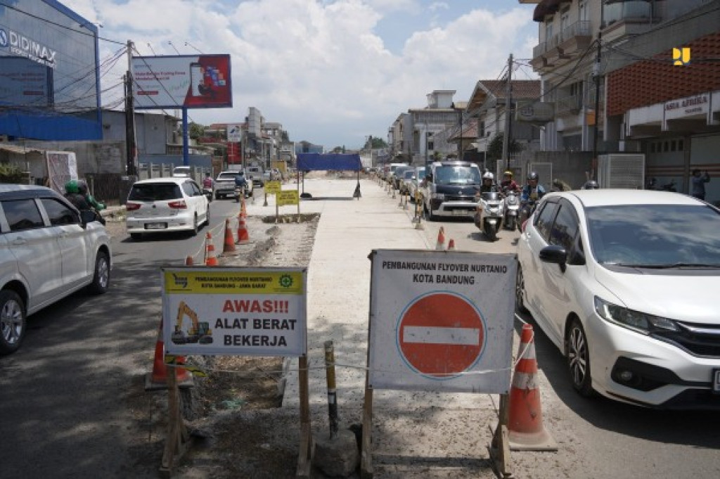 Kementerian PU Kebut Pembangunan Flyover Nurtanio Bandung