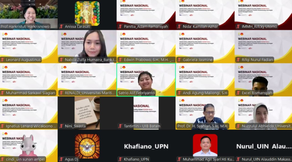 KUHAP Baru Harus Diikuti Instrumen Pengawasan yang Kuat