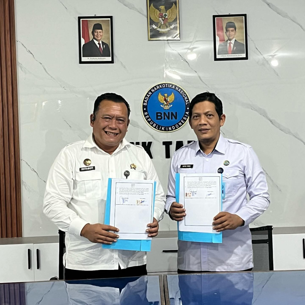 Lapas Padangsidimpuan dan BNNK Tapanuli Selatan Teken MoU Pemberantasan Narkoba