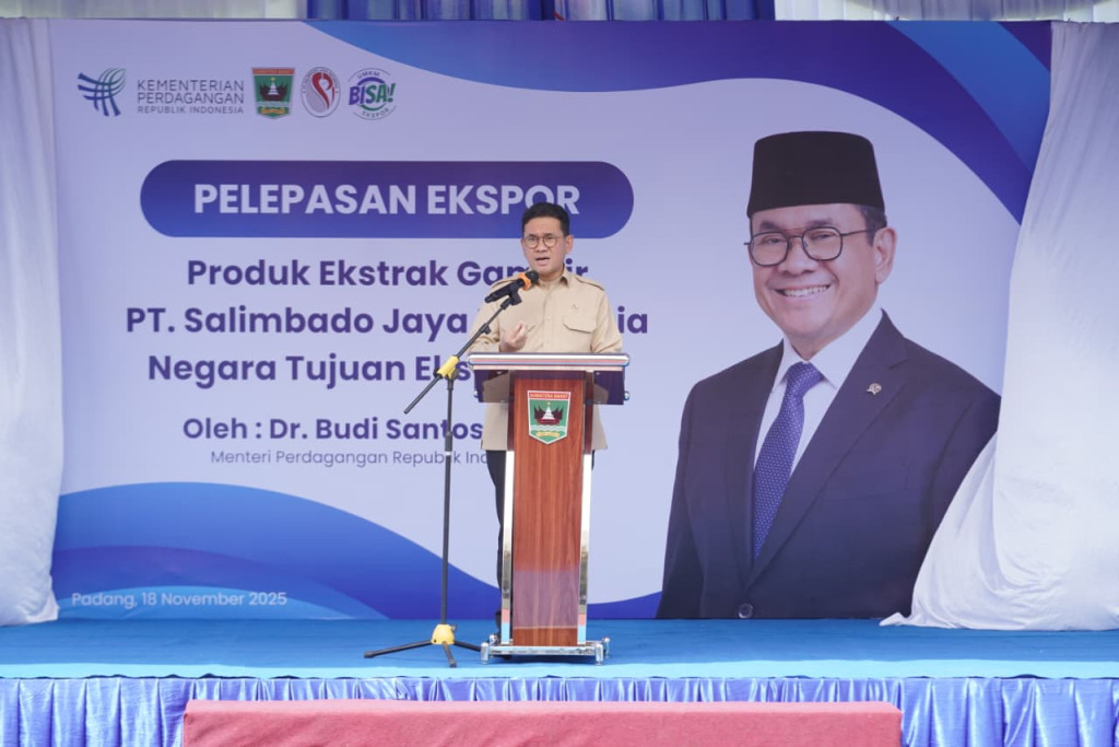 Mendag Busan Dorong Hilirisasi, Bidik Potensi Ekspor Gambir Bernilai Tambah