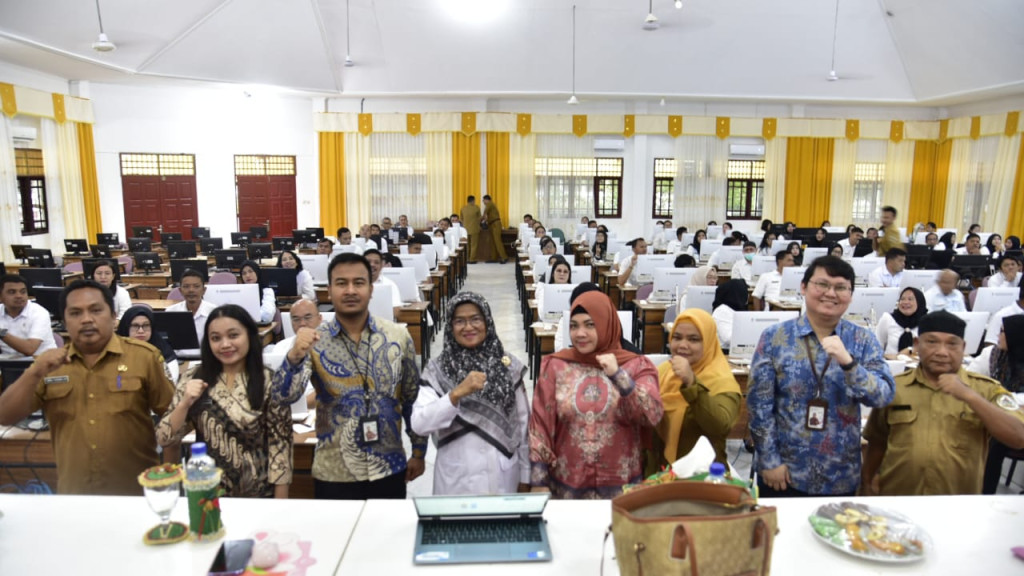 Menuju Penerapan Sistem Merit, Pemkab Tapteng Gelar Ujian Profiling ASN