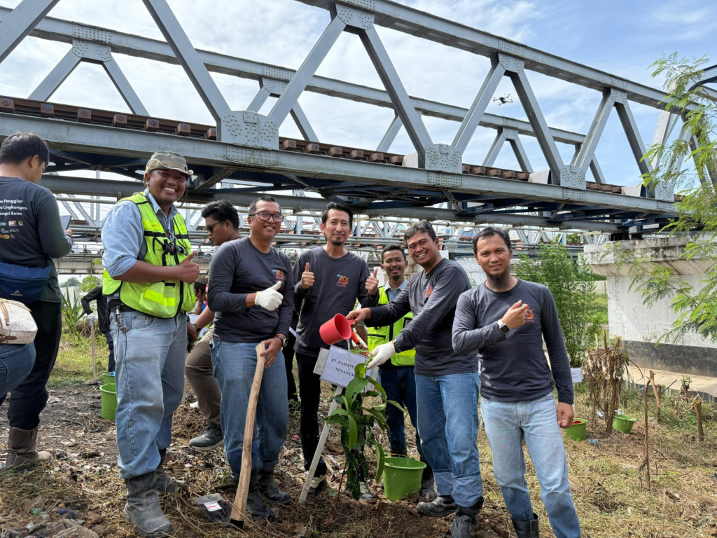 PAMA SSBA Turun Tangan Dukung Pemkab Jaga Ekosistem Sungai Enim