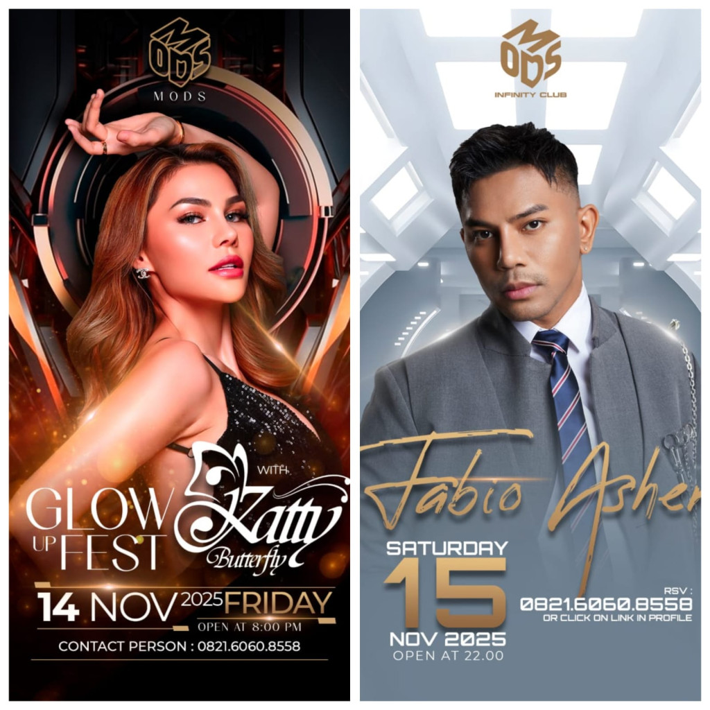 Pecahhh...!!! DJ Katty Butterfly dan Fabio Asher Guncang Kota Medan