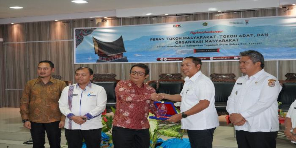 Pemerintah Kabupaten Tapanuli Utara Bersama KPK RI Gelar Kegiatan Diseminasi Anti Korupsi
