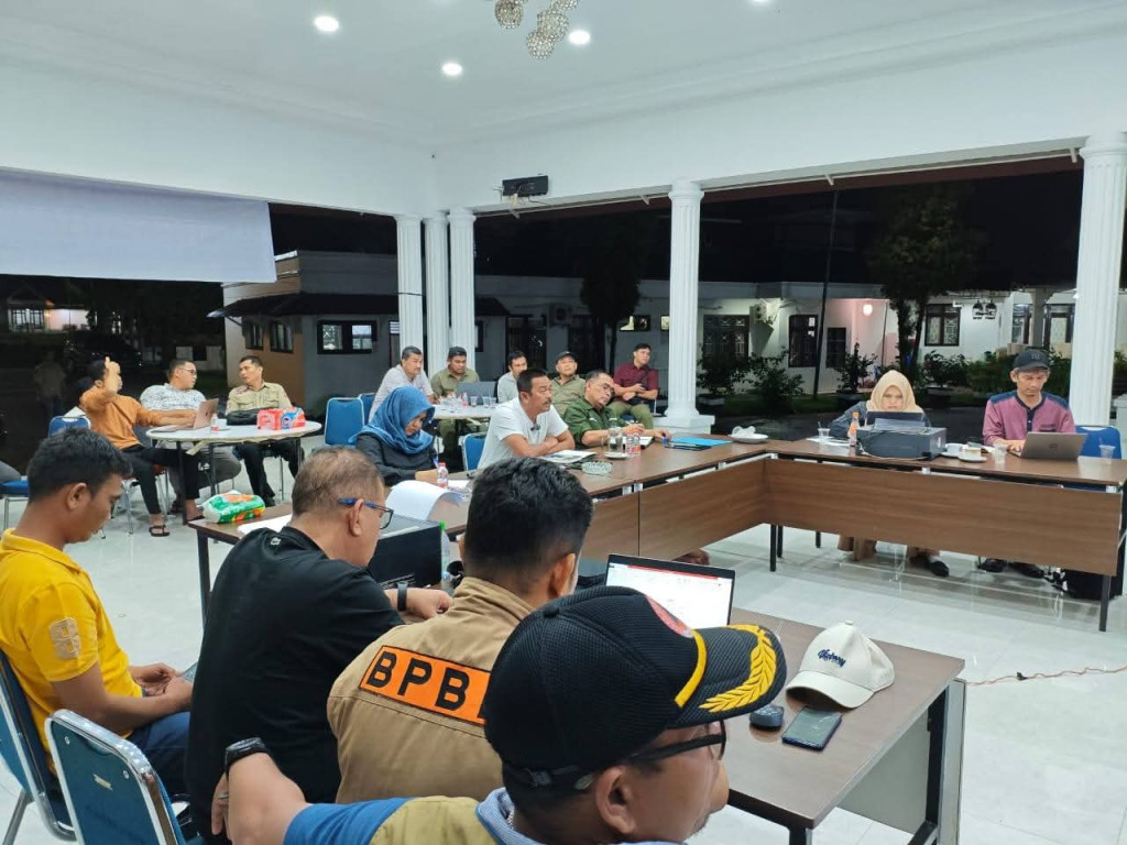 Pemkab Madina Gelar Rakor Penanganan Bencana Banjir dan Longsor