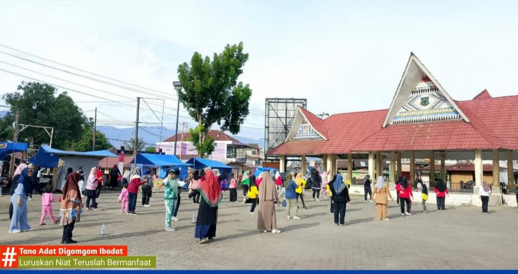 Pemkab Palas Laksanakan Senam Pagi Bersama Rutin Setiap Hari Minggu
