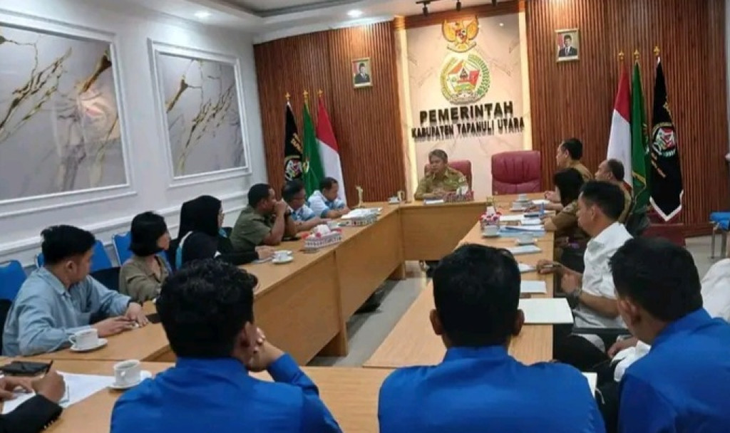 Pemkab Taput Kolaborasi Dengan LPK dan Perseroda Untuk Percepatan KUR Pekerja Migran