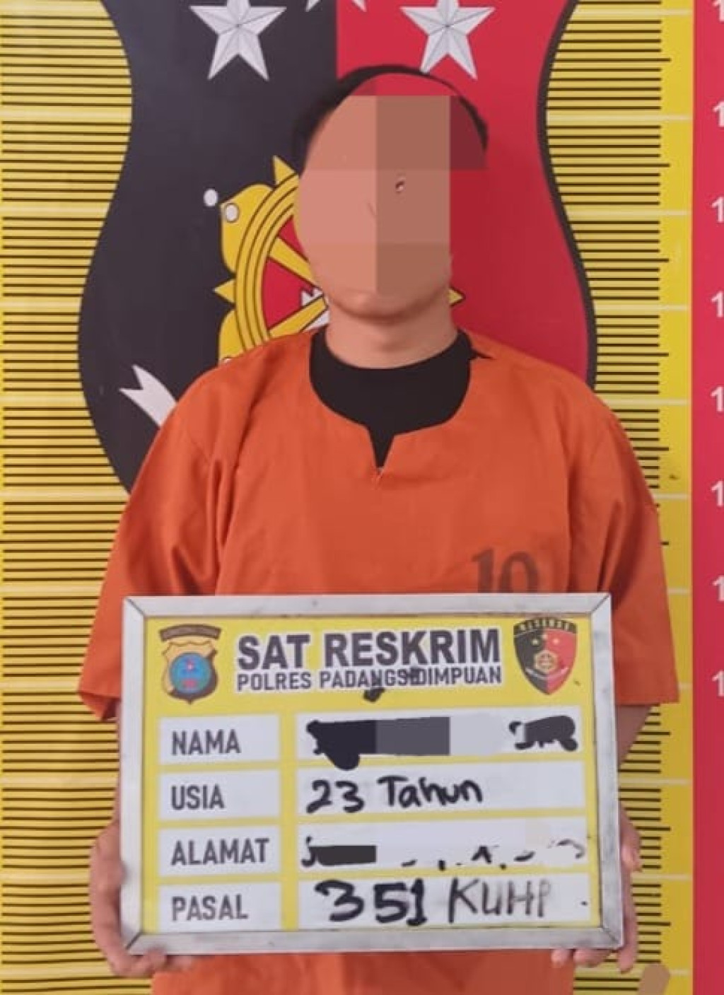 Penusukan di Simarsayang: Resmob Polres Padangsidimpuan Bekuk Pelaku di Hotel