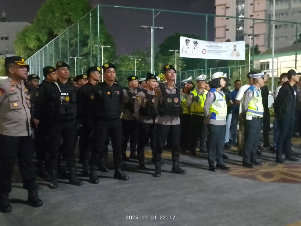 Pimpin Apel KRYD, Kapolrestabes Medan Tekankan Seluruh Personel Ciptakan Rasa Aman di Tengah Masyarakat