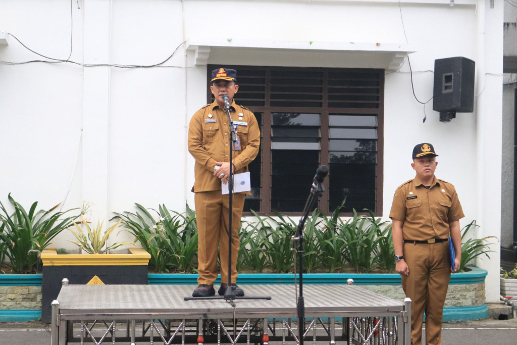 Pj. Sekdako Binjai Pimpin Apel Gabungan, Tekankan Disiplin serta Inovasi Pelayanan Publik