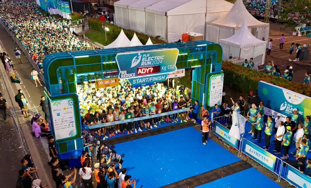 PLN Electric Run 2025 Dimulai Besok! Aksi Ribuan Pelari Gaungkan Gerakan Transisi Energi