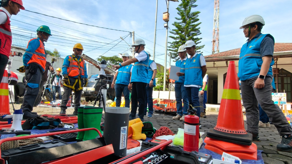 PLN UP3 Sumedang Pastikan Keselamatan Menjadi Hal Utama dalam Bekerja