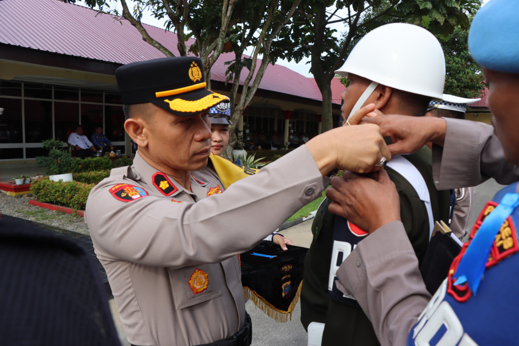 Polres Binjai Gelar Operasi Zebra Toba 2025