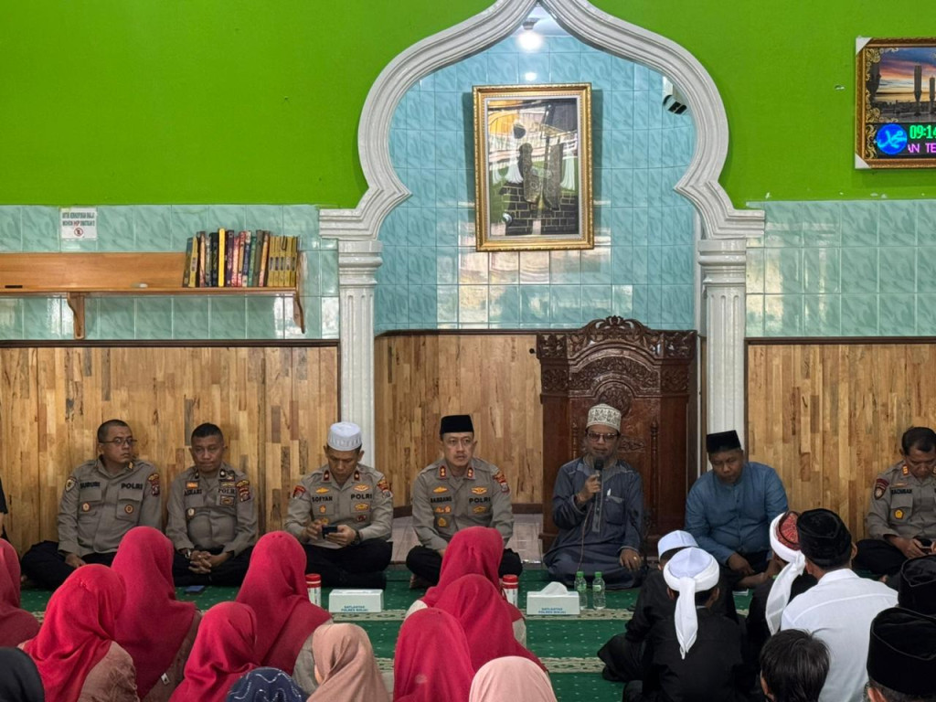 Polres Binjai Gelar Zikir dan Do'a bersama Anak yatim di Masjid Al Ikhlas