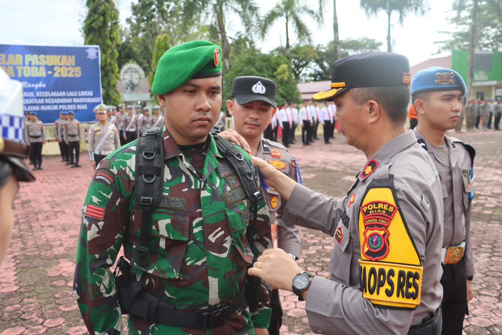 Polres Nias Gelar Operasi Zebra Toba 2025 Mulai Hari ini, Simak 10 Sasarannya
