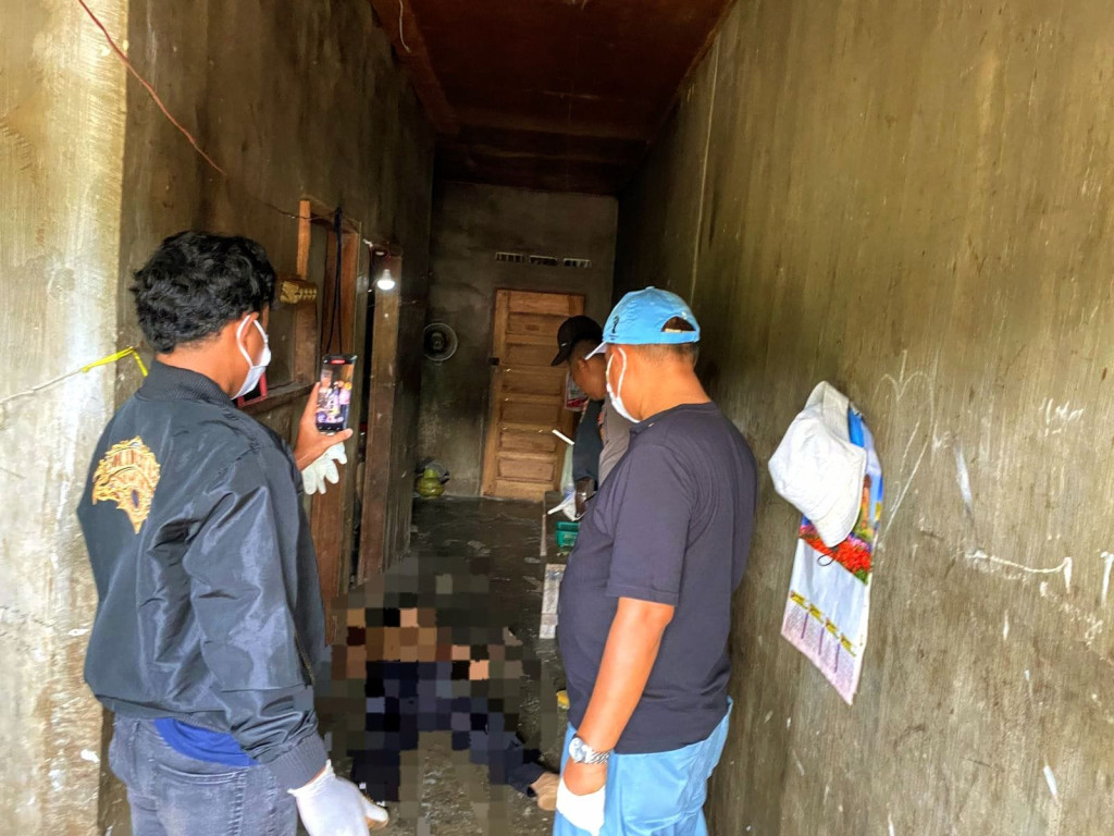 Polres Subulussalam Evakuasi Penemuan Mayat Laki-Laki di Barak Perkebunan Desa Bukit Alim ‎