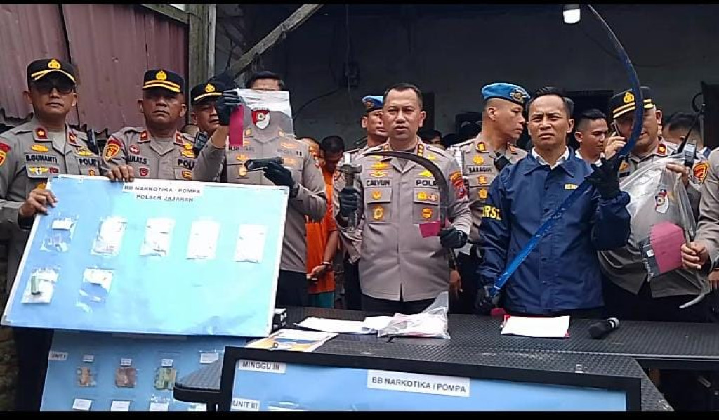 Polrestabes Medan Bongkar Sarang Penadah Botot, 159 Kasus Kejahatan Jalanan dan Narkoba Terkuak