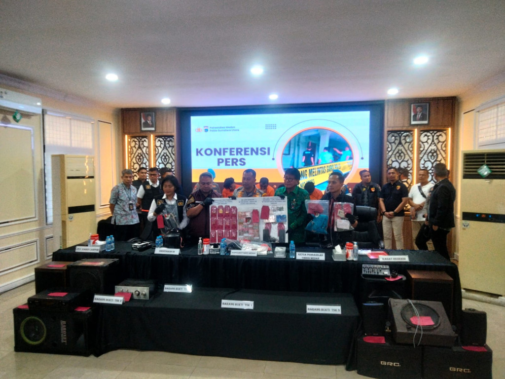 Polrestabes Medan Ungkap Kasus Pembakaran Rumah Hakim, 3 Pelaku Diamankan dan 1 Penadah