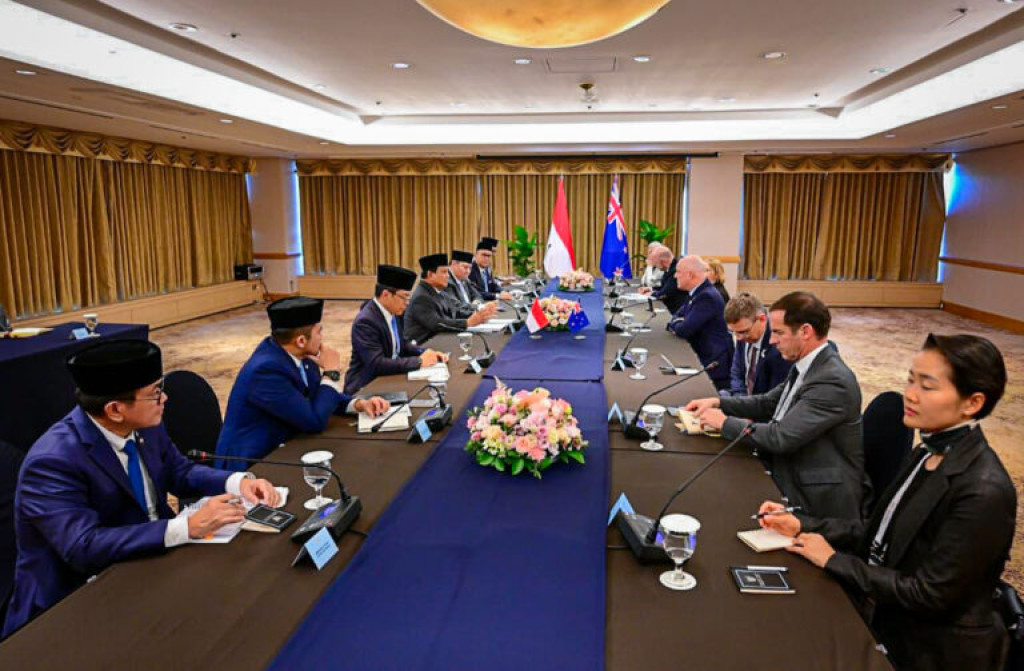 Presiden Prabowo Bertemu PM Selandia Baru Bahas Peningkatan Kerja Sama Ekonomi dan Perdagangan