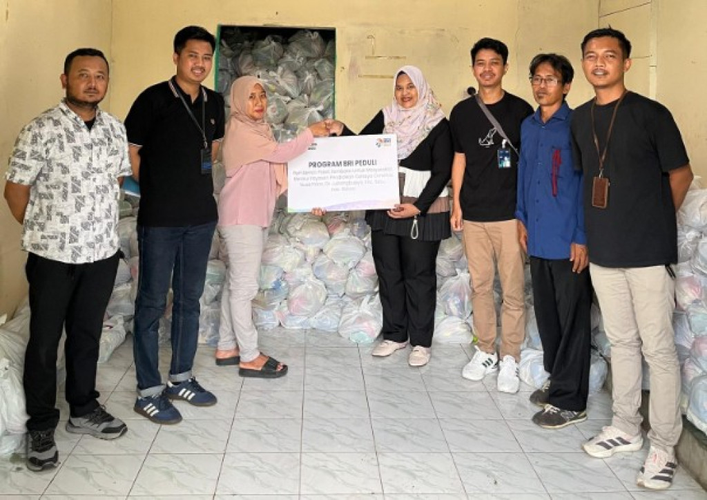 Program TJSL BRI BO Tambun Salurkan 5 Ribu  Paket Sembako