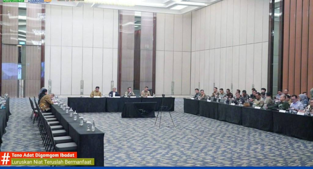 Rapat Lintas Sektoral Pembahasan Revisi RTRW Kabupaten Palas di Jakarta