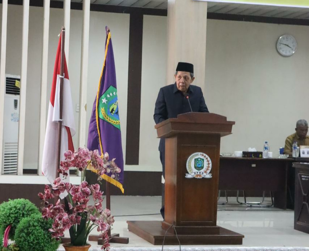 Rapat Paripurna DPRD dengan Pemkab Paluta Untuk TA 2026