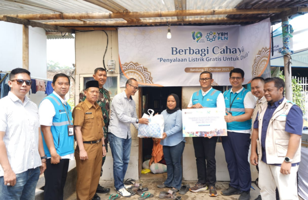 Rayakan HLN ke-80, PLN UID Jawa Barat Wujudkan Sambungan Listrik Gratis bagi 844 Warga Prasejahtera