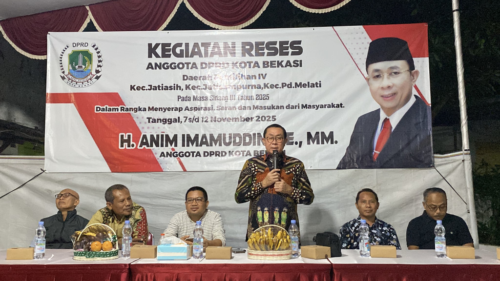 Reses Ke III di Jatisari, Anim Imamuddin Siap Perjuangkan Pelebaran Jalan dr Ratna