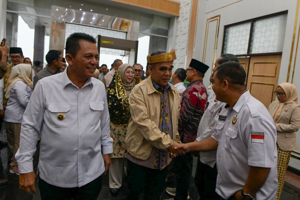 Sambut Kedatangan Ketua MPR RI Ahmad Muzani, Gubernur Ansar: Kunjungan Ketua Merupakanan Kehormatan Bagi Kami