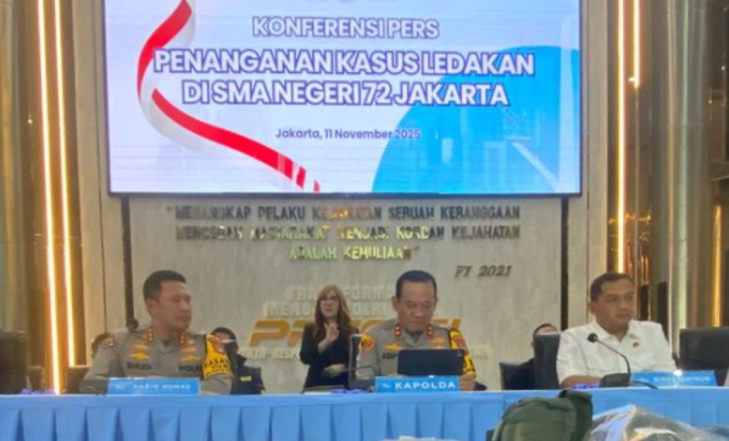 Tragedi SMAN 72: Pelaku Ledakan Ditetapkan sebagai Anak Berhadapan dengan Hukum