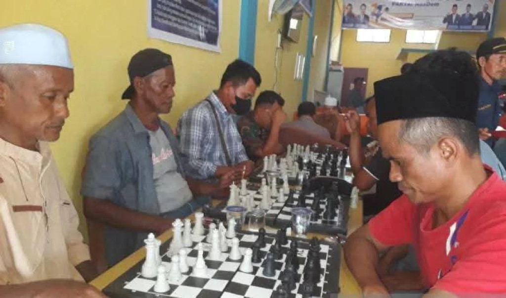 Turnamen Catur Partai Nasdem Kabupaten Palas Meriah dalam Rangka HUT Partai ke-14 Tahun 2025