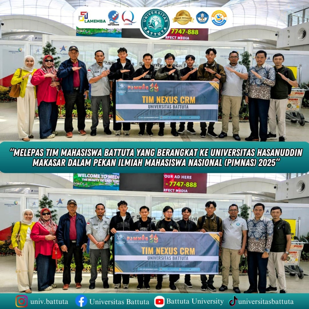 Universitas Battuta Ikuti Pekan Ilmiah Mahasiswa Nasional (PIMNAS) 2025 di Universitas Hasanuddin Makassar