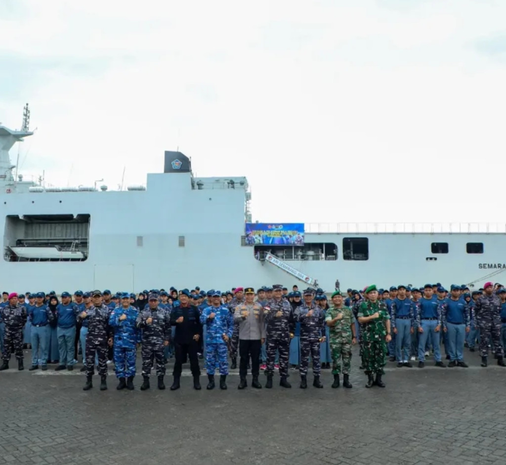 Wakapolda Sumut Hadiri Pembukaan KKRI, Bakes, dan Baksos HUT Armada RI ke-80 di Belawan