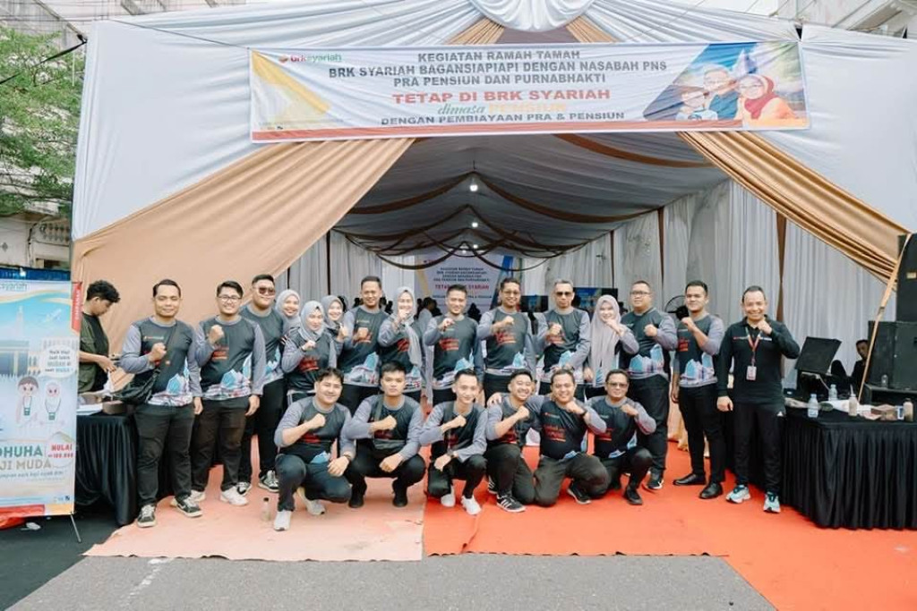 Wakil Bupati Rokan Hilir Hadiri Kegiatan Ramah Tamah BRK Syariah Bagansiapiapi Bersama Nasabah PNS, Pra Pensiun, dan Purnabhakti