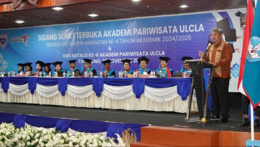 Wakil Bupati Tapanuli Utara Sampaikan Orasi Ilmiah, Dorong Lulusan Menjadi Generasi 4B