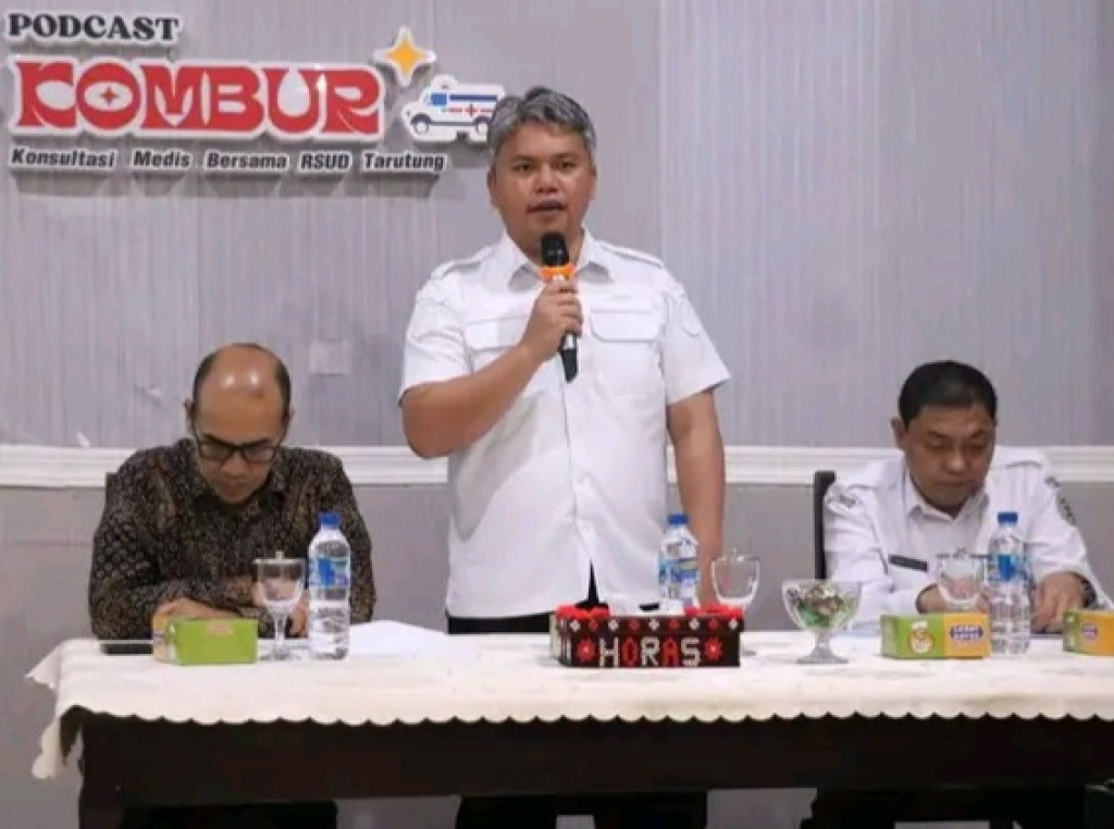 Wakil Bupati Taput Hadiri Visitasi Pengampuan KJSU Oleh RSUP Haji Adam Malik Medan di RSUD Tarutung