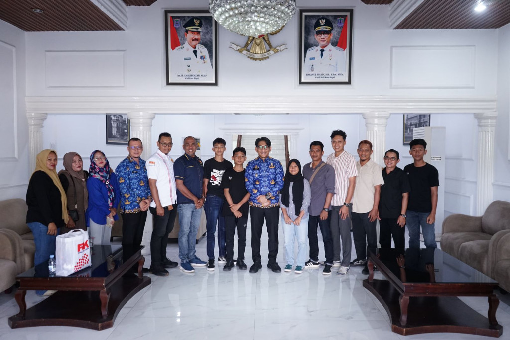 Wakil Wali Kota Terima Audiensi ISSI Binjai, Bahas Persiapan Atlet Menuju Malaysia