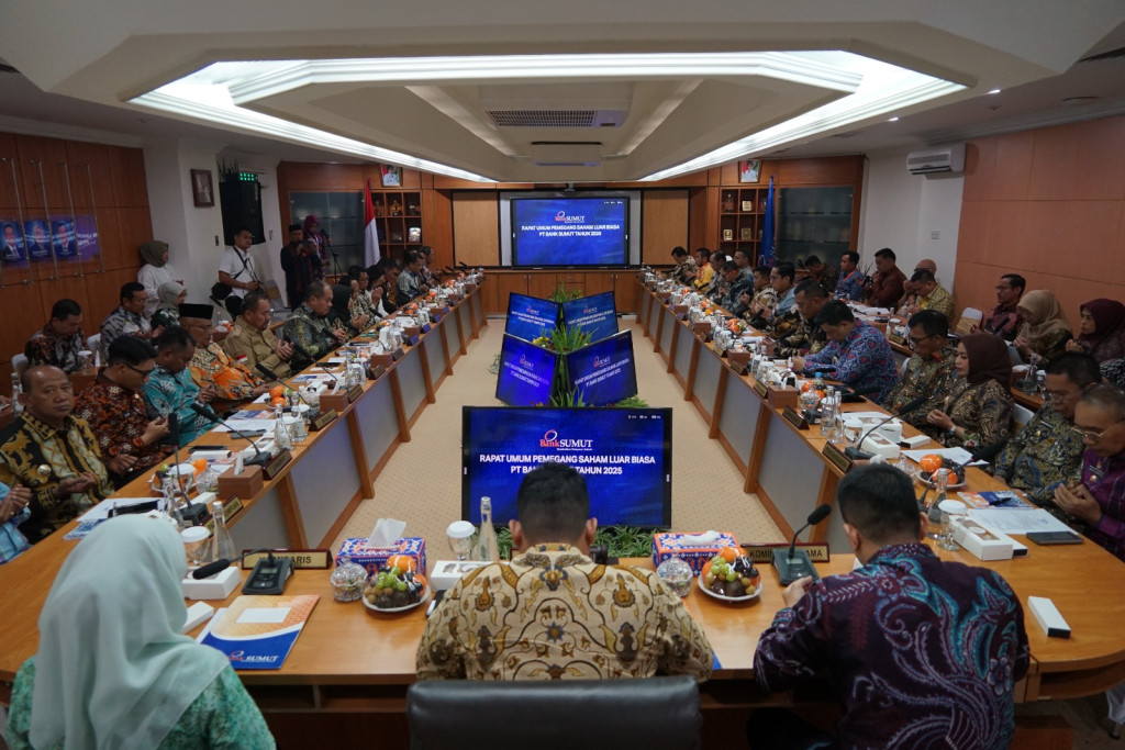 Wawako Binjai Hadiri Rapat Umum Pemegang Saham Luar Biasa Bank Sumut Tahun 2025