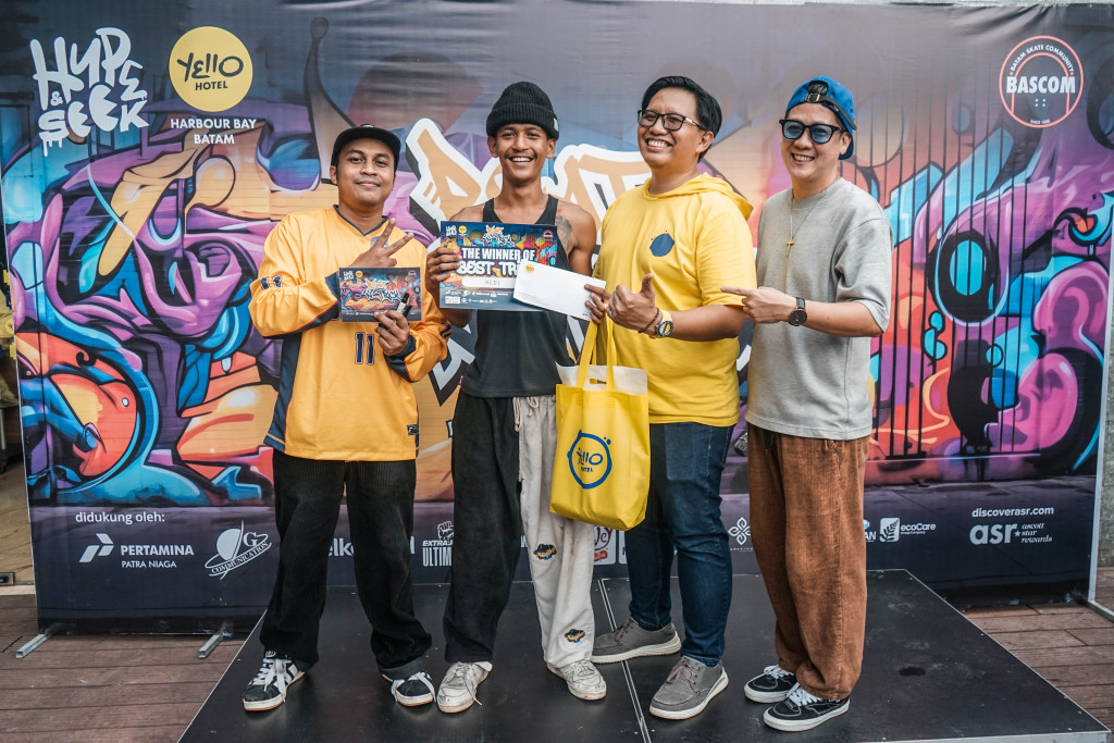 Yello Hotel Harbour Bay Batam Gelar “Beat & Trick” Skateboard Competition dalam Perayaan Anniversary ke-2