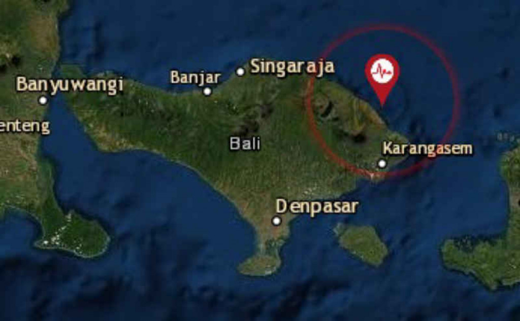 Gempa Magnitudo 3,2 Guncang Karangasem Bali