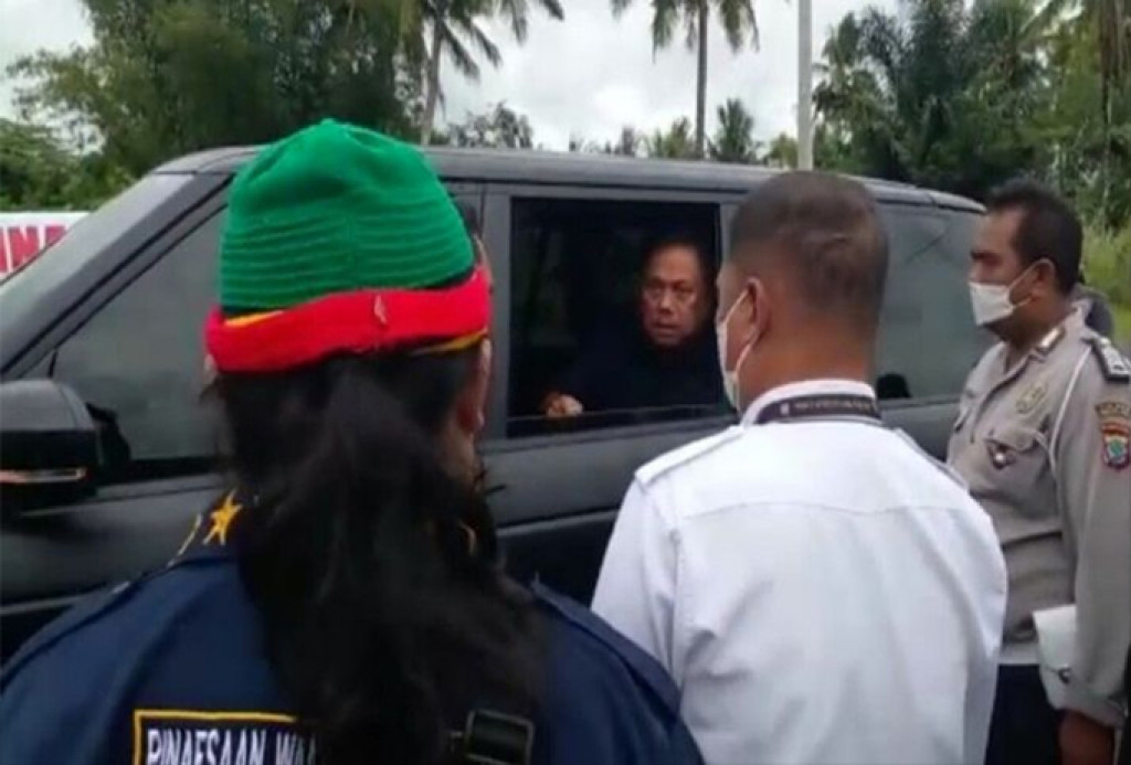 Gubernur Sulut Marah Gegara Jalan Ditutup Warga, Begini Kronologinya