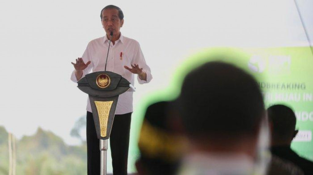 Presiden Jokowi Grounbreaking Kawasan Industrial Park Indonesia (KIPI) Kaltara